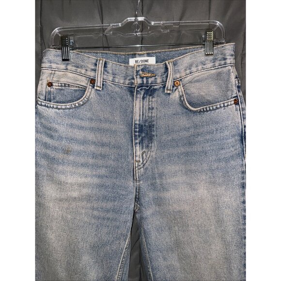 RE/DONE Flare Jeans Womens Size 27 Tinted Blush 147-3W7FPT 100% Cotton - Picture 6 of 11
